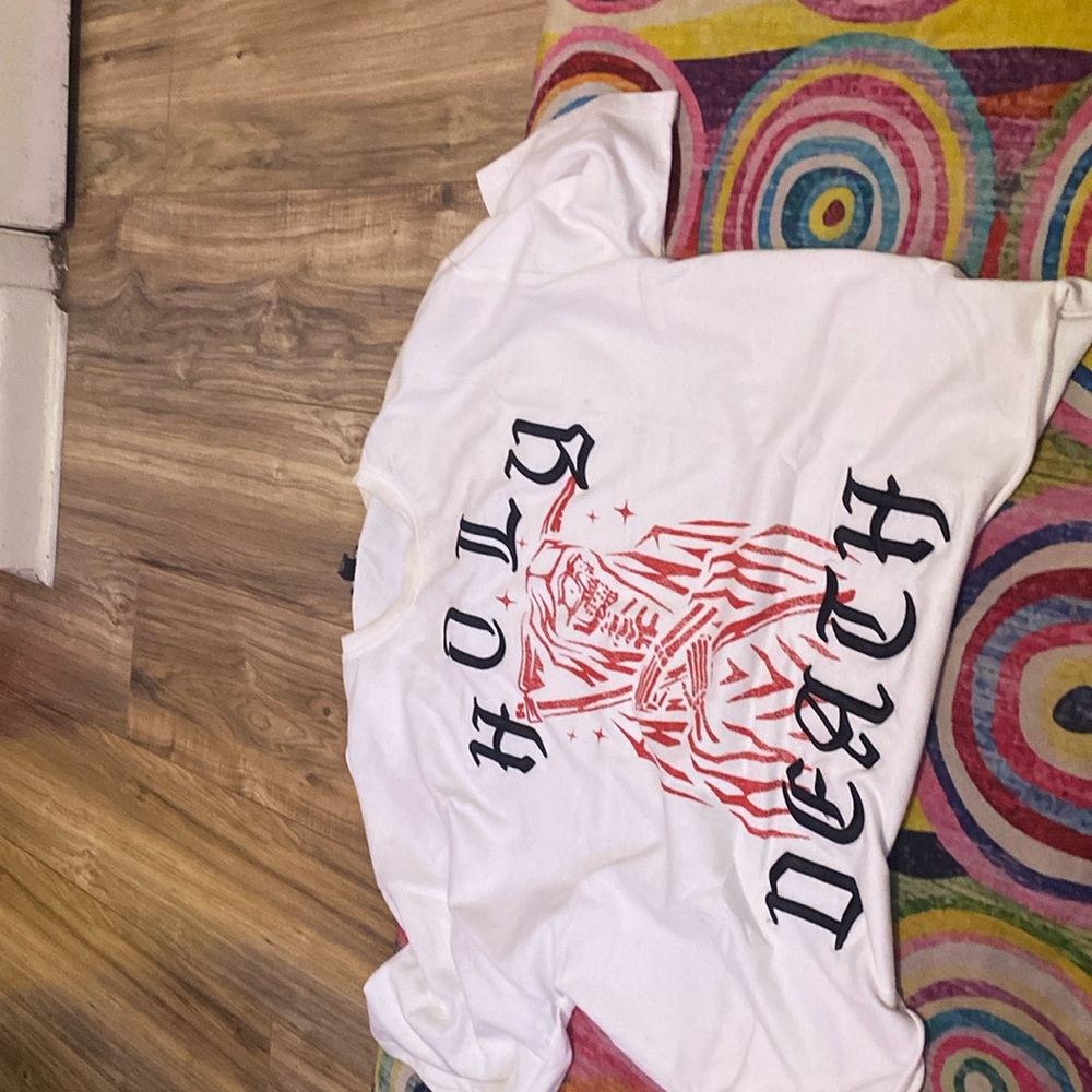 Holy death forever 21 shirt